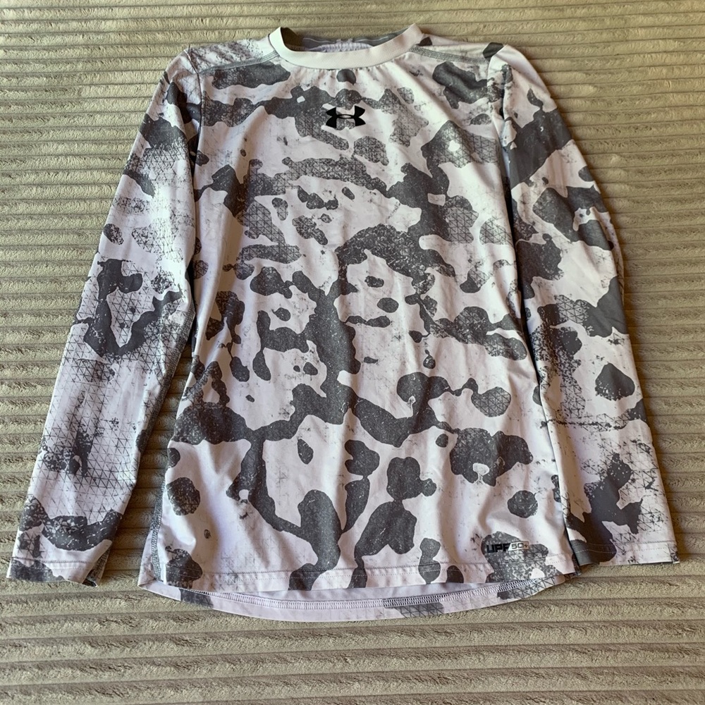 Kids Under Armor camo long sleeve